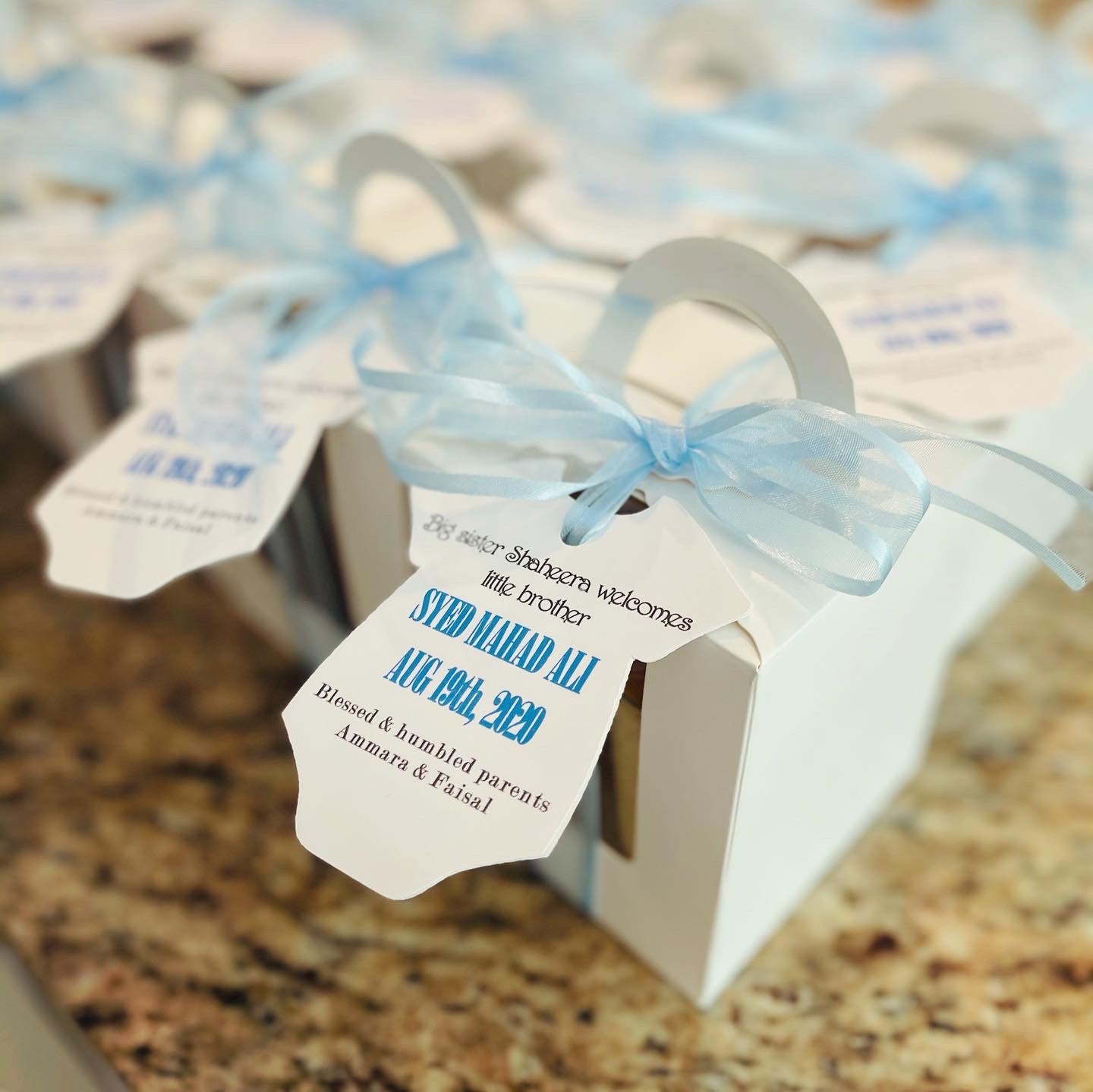 Custom Party Favor Boxes