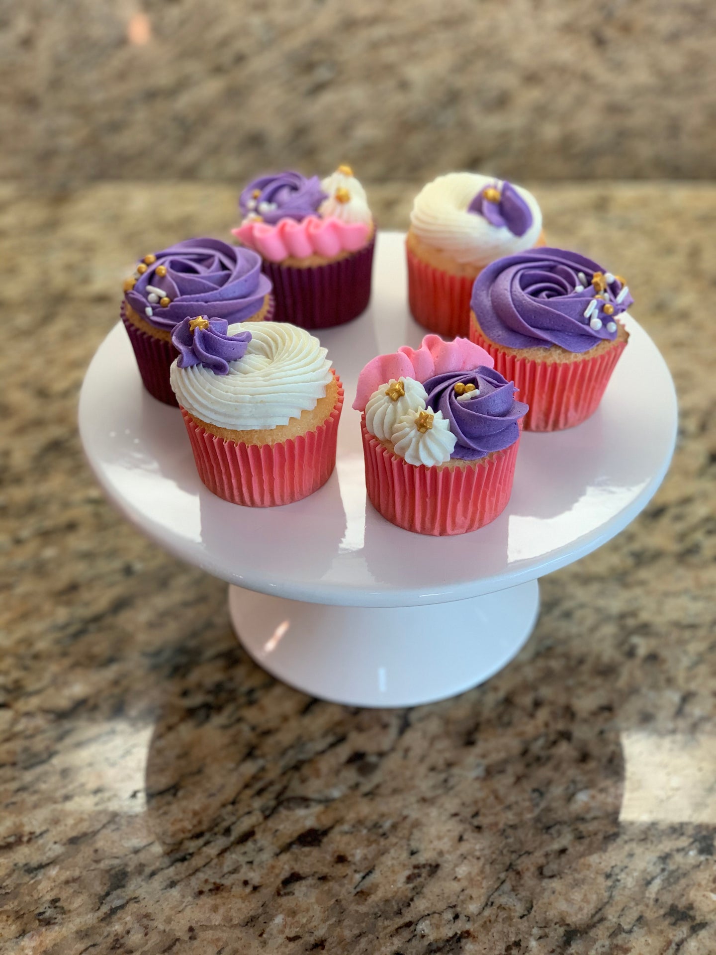 Piped Cupcakes