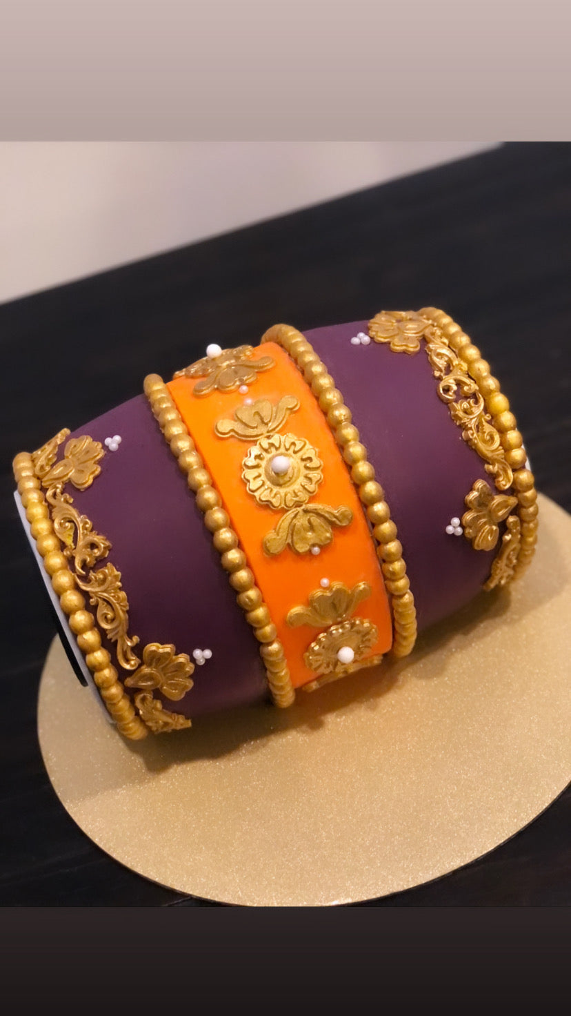 Dhol molded cake - Rashmi's Bakery